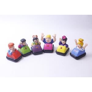 McDonald's Happy Meal, Archies, Toy Set of 6, PVC Figurines, 1987, Vintage,